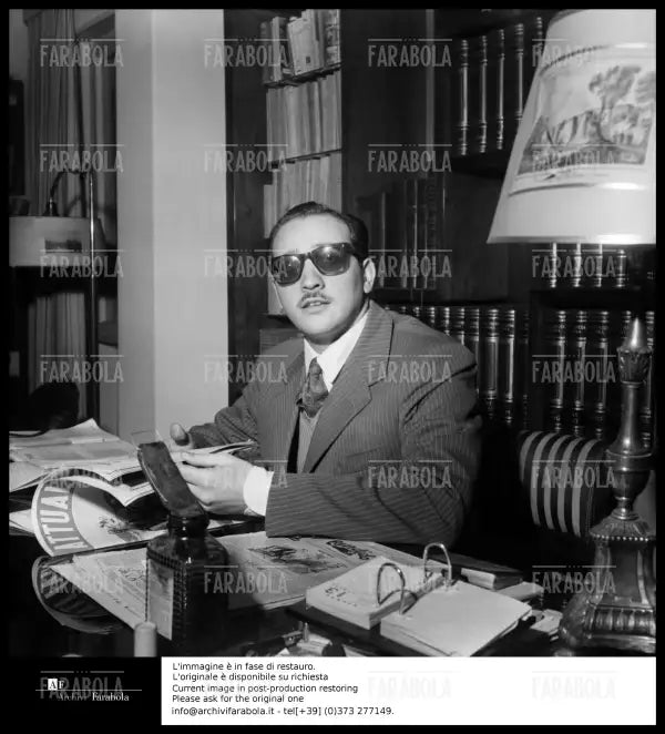 Omicidio Montesi, il giornalista Silvano Muto, 1954 - Farabola Immagine digitale