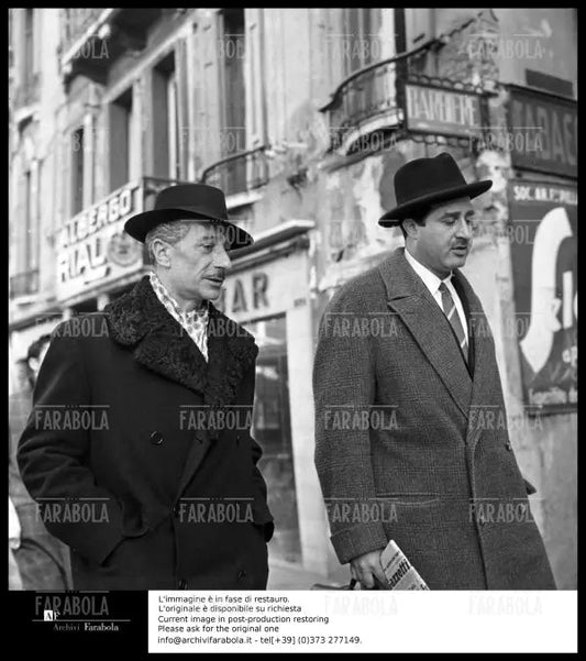 Omicidio Montesi, il giudice Tiberi e il pm Palminteri, 1957 - Farabola Immagine digitale