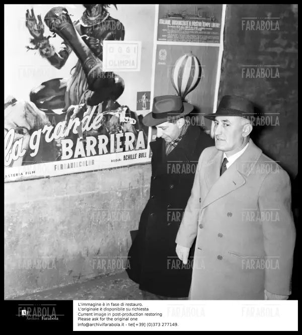 Omicidio Montesi, il marchese Ugo Montagna, 1957 - Farabola Immagine digitale
