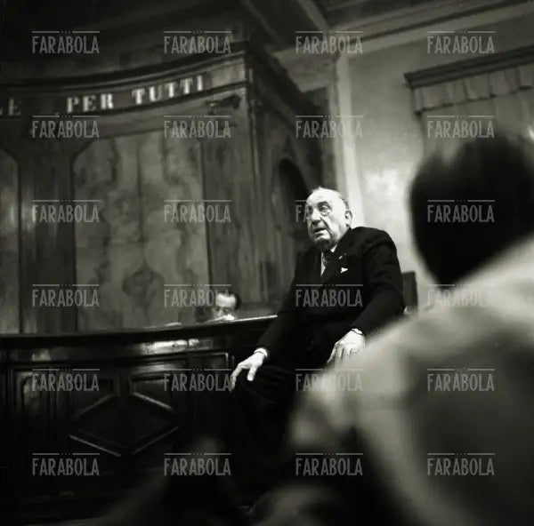 Omicidio Montesi, il Questore Saverio Polito, 1957 - Farabola Immagine digitale