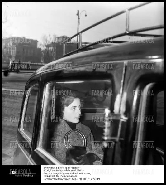 Omicidio Montesi, la testimone Adriana Bisaccia, 1954 - Farabola Immagine digitale