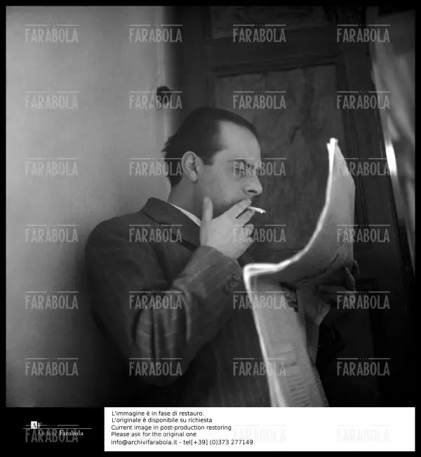 Omicidio Montesi, Piero Piccioni, 1957 - Farabola Immagine digitale