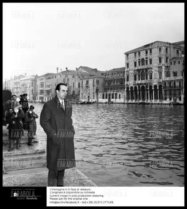 Omicidio Montesi, Piero Piccioni, 1957 - Farabola Immagine digitale