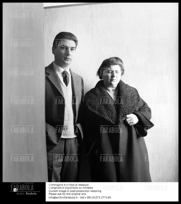 Omicidio Montesi, Sergio Montesi e Maria Petti, 1957 - Farabola Immagine digitale