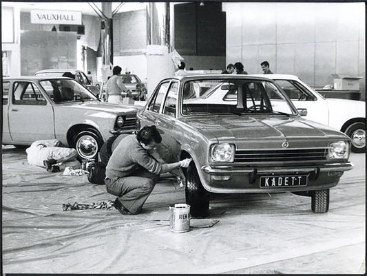 Opel Kadett Salone Auto Parigi 1973 Ft 36527 - Stampa 24x18 cm - Farabola Stampa ai sali d'argento