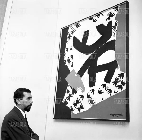 Opere di Capogrossi, Biennale d'arte di Venezia, 1962 - Farabola Immagine digitale