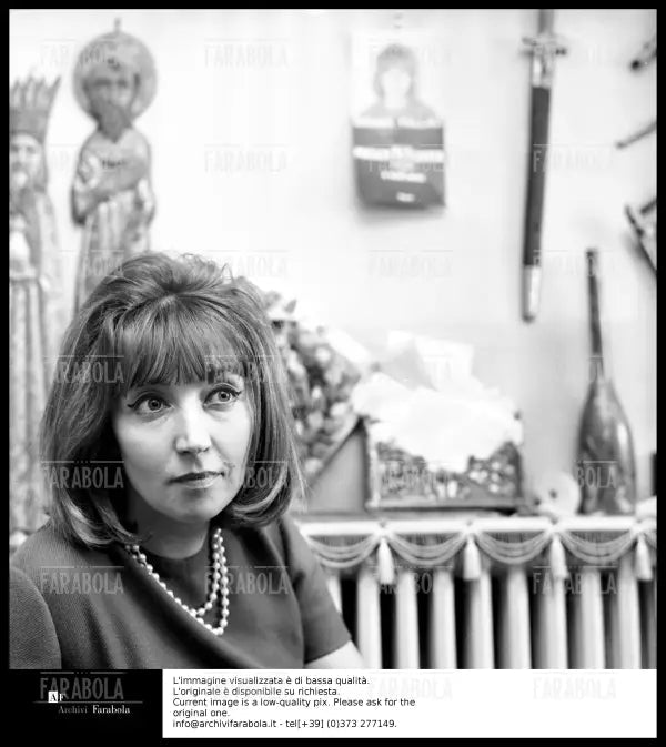 Oriana Fallaci, Milano, 1962 - Farabola Immagine digitale