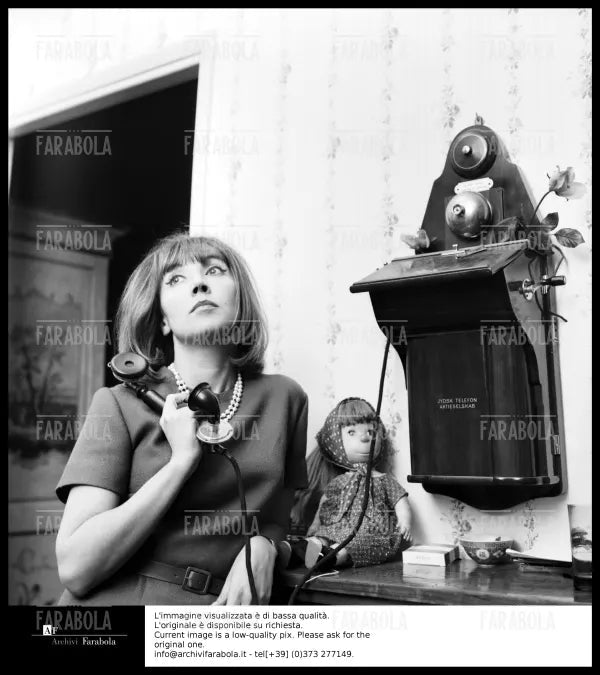 Oriana Fallaci, Milano, 1962 - Farabola Immagine digitale