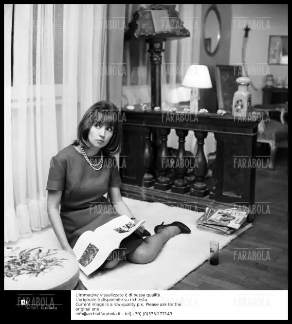Oriana Fallaci, Milano, 1962 - Farabola Immagine digitale