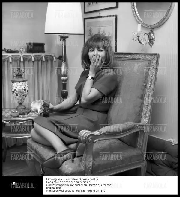 Oriana Fallaci, Milano, 1962 - Farabola Immagine digitale