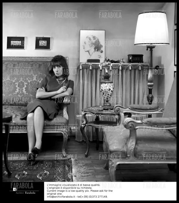 Oriana Fallaci, Milano, 1962 - Farabola Immagine digitale