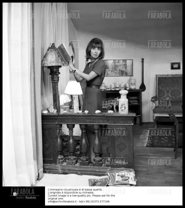 Oriana Fallaci, Milano, 1962 - Farabola Immagine digitale