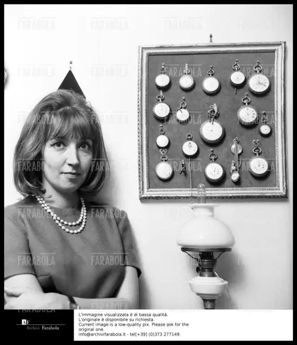 Oriana Fallaci, Milano, 1962 - Farabola Immagine digitale
