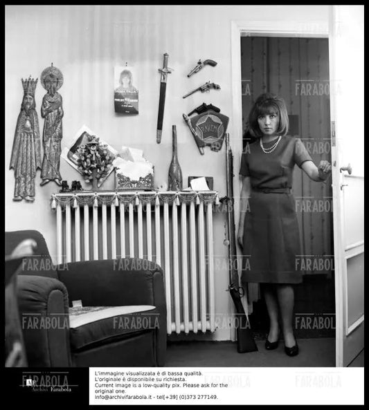 Oriana Fallaci, Milano, 1962 - Farabola Immagine digitale