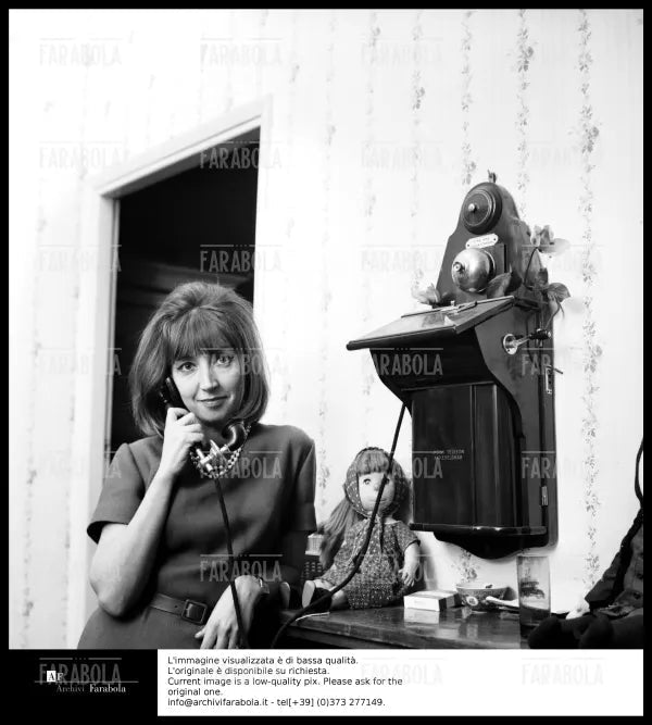 Oriana Fallaci, Milano, 1962 - Farabola Immagine digitale