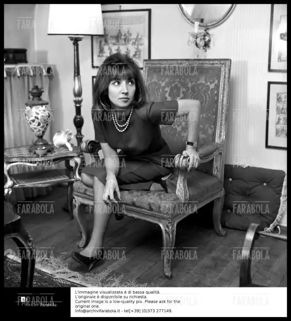 Oriana Fallaci, Milano, 1962 - Farabola Immagine digitale
