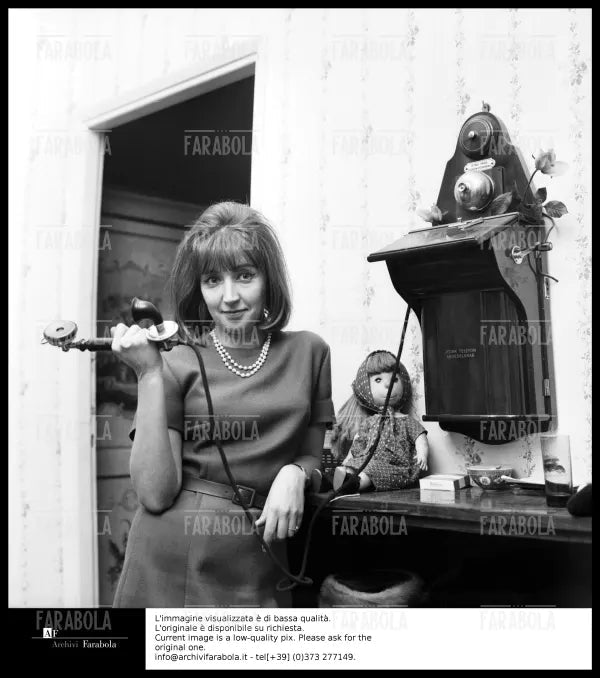 Oriana Fallaci, Milano, 1962 - Farabola Immagine digitale