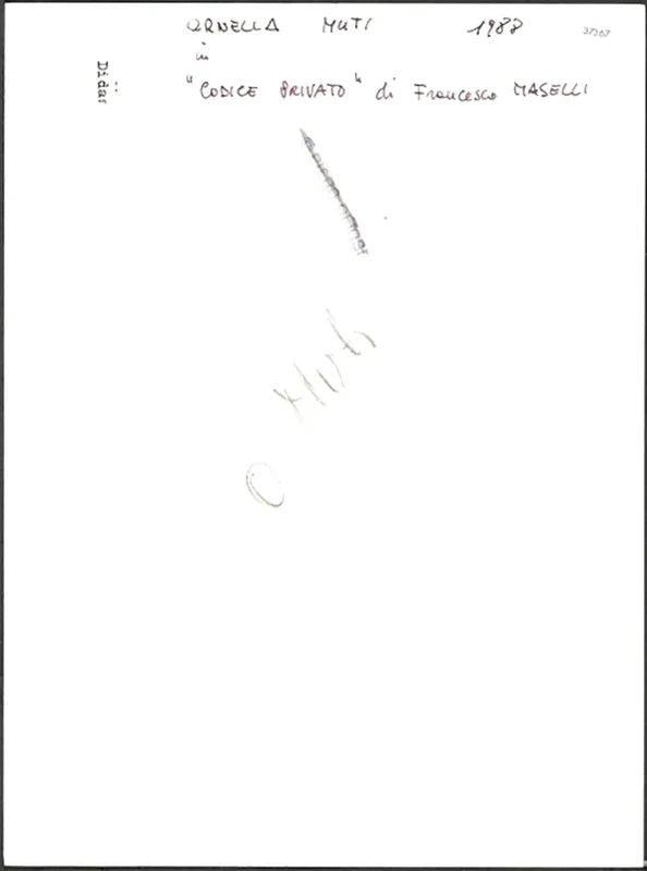 Ornella Muti nel film Codice Privato 1988 Ft 37367 - Stampa 24x18 cm - Farabola Stampa ai sali d'argento