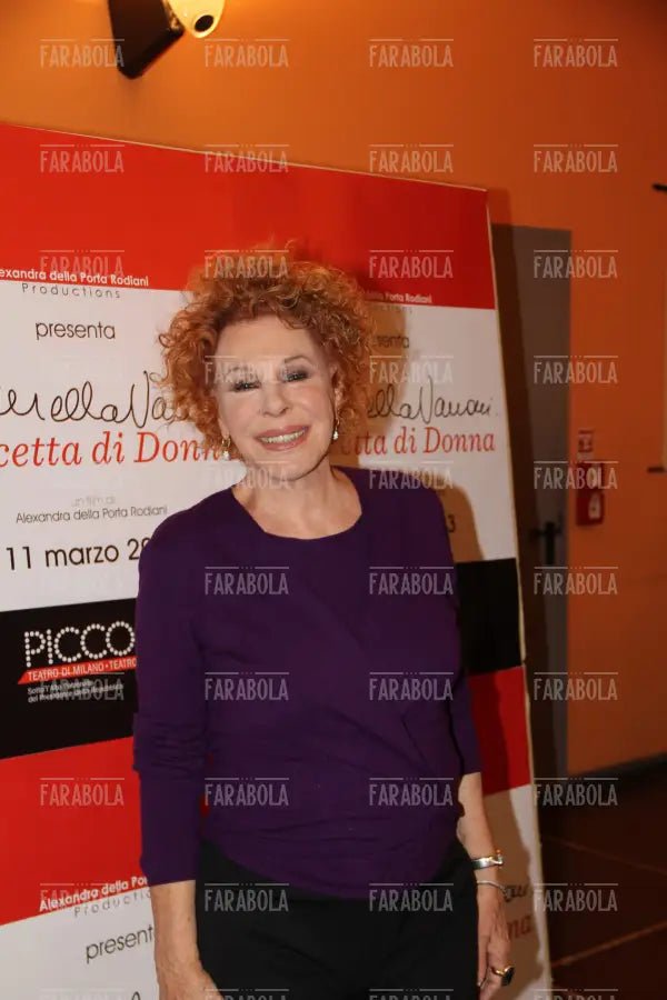 Ornella Vanoni alla conferenza stampa del docu - film Ricetta di donna, 2013 - Farabola Immagine digitale