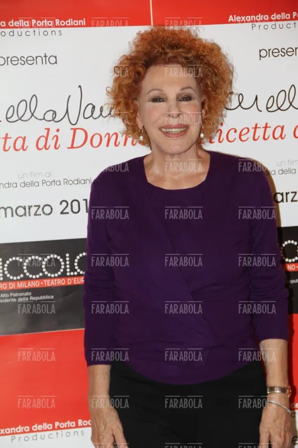 Ornella Vanoni alla conferenza stampa del docu - film Ricetta di donna, 2013 - Farabola Immagine digitale