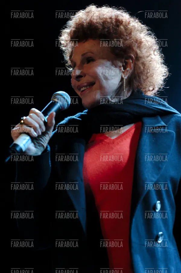 Ornella Vanoni, concerto per l'inaugurazione del grattacielo Pirelli, Milano, 2004 - Farabola Immagine digitale