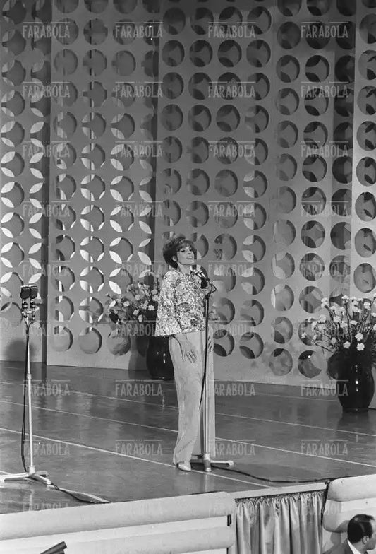 Ornella Vanoni, Festival di Sanremo, 1967 - Farabola Immagine digitale