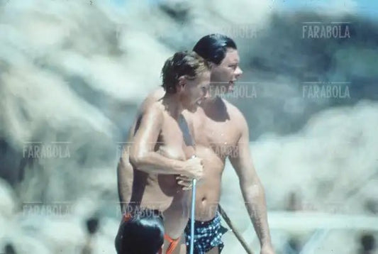 Ornella Vanoni in barca, 1993 - Farabola Immagine digitale