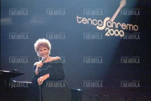 Ornella Vanoni, premio Tenco, 2000 - Farabola Immagine digitale