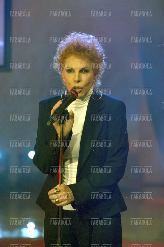 Ornella Vanoni, Quelli che il calcio, 2002 - Farabola Immagine digitale