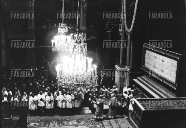Ostensione Sacra Sindone, 1931 - Farabola Immagine digitale