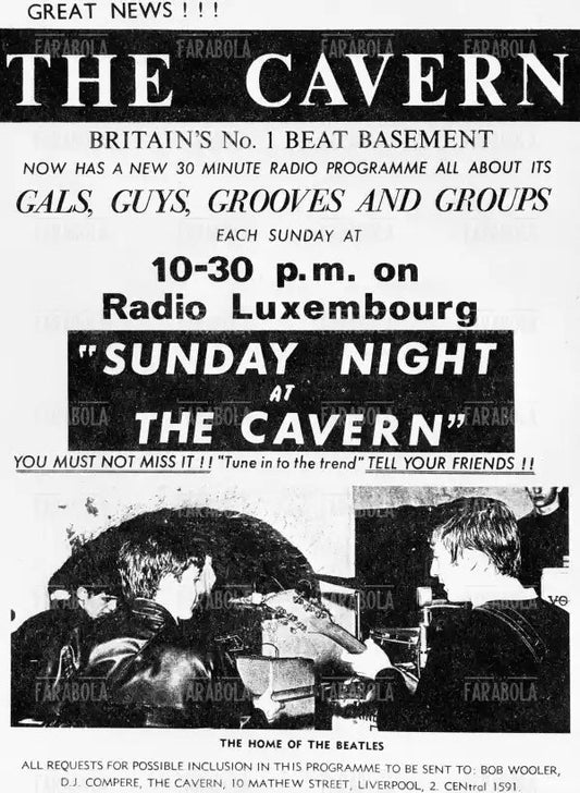 Pagina della rivista Mersey Beat dedicata ai Beatles, 1962 - Farabola Immagine digitale