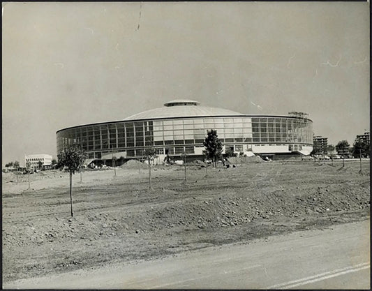 Palazzetto dello Sport Roma anni 60 Ft 37737 - Stampa 21x27 cm - Farabola Stampa ai sali d'argento