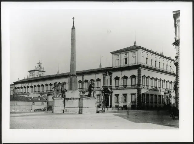 Palazzo del Quirinale a Roma anni 60 Ft 4100 - Stampa 24x18 cm - Farabola Stampa ai sali d'argento (anni 90)