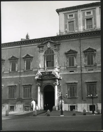 Palazzo del Quirinale Roma anni 60 Ft 4006 - Stampa 24x18 cm - Farabola Stampa ai sali d'argento