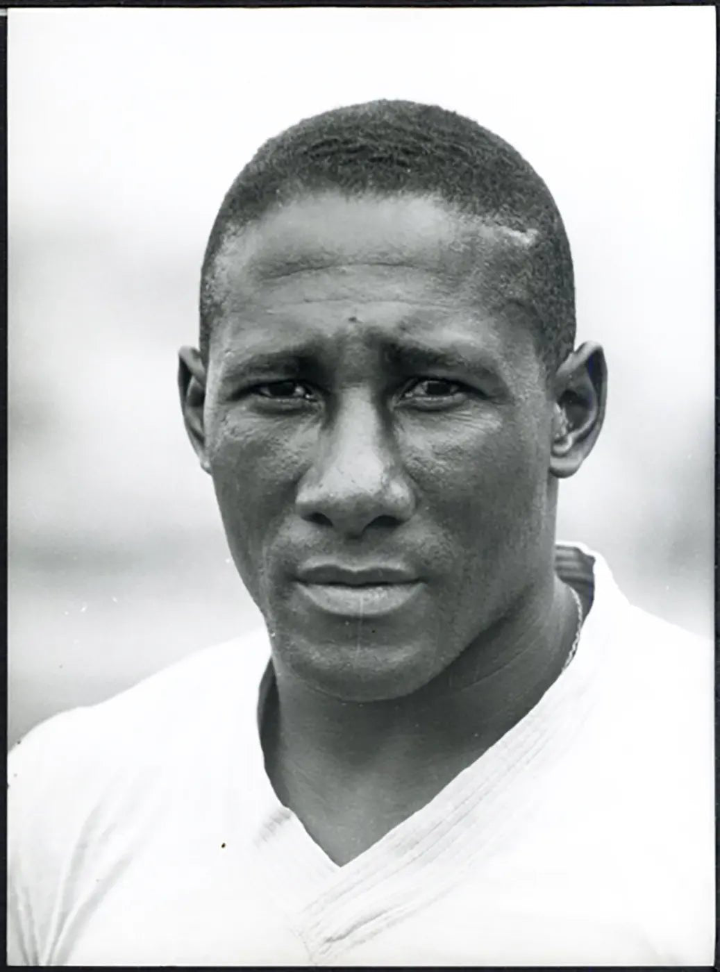 Palmeiras Djalma Santos anni 60 Ft 5774 - Stampa 20x15 cm - Farabola Stampa ai sali d'argento