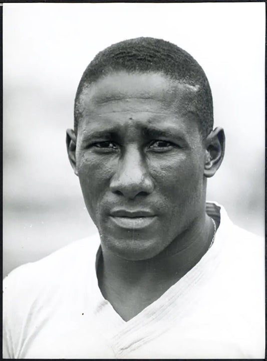 Palmeiras Djalma Santos anni 60 Ft 5774 - Stampa 20x15 cm - Farabola Stampa ai sali d'argento