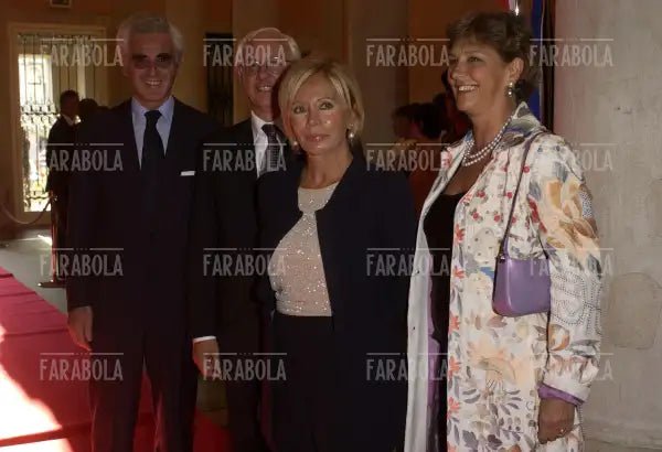 Paolo Costa e Davide Croff, Festival di Venezia, 2004 - Farabola Immagine digitale