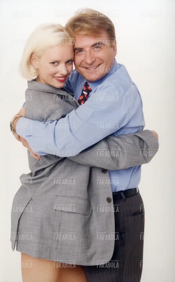 Paolo Limiti e Justine Mattera, 1999 - Farabola Immagine digitale