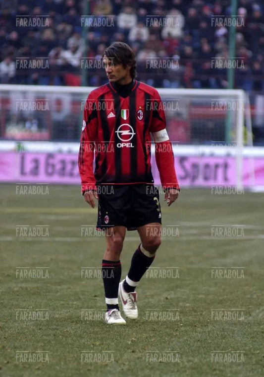 Paolo Maldini, Milan vs Bologna, 2005 - Farabola Immagine digitale
