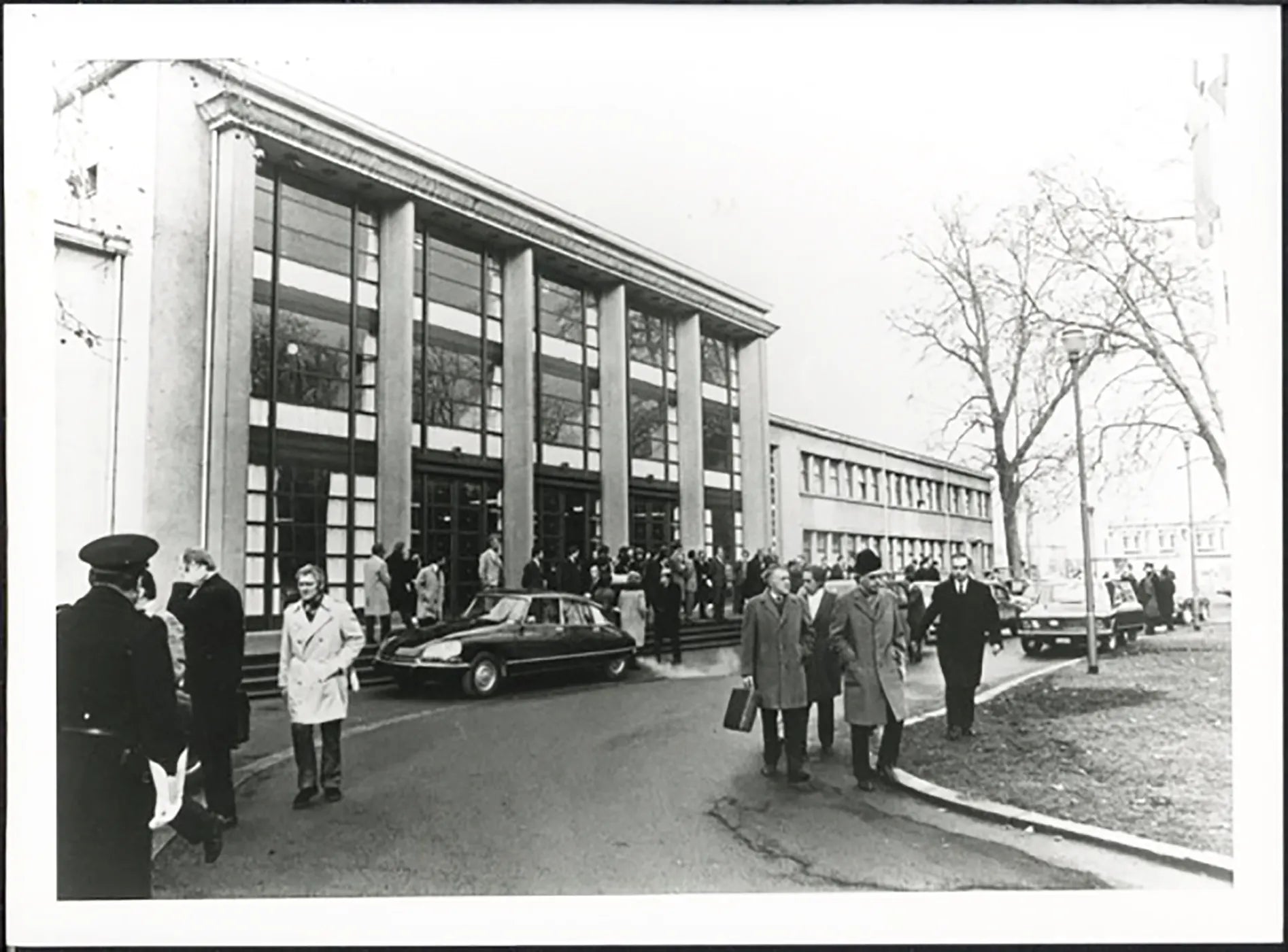 Parlamento Europeo a Strasburgo 1973 Ft 37955 - Stampa 24x18 cm - Farabola Stampa ai sali d'argento