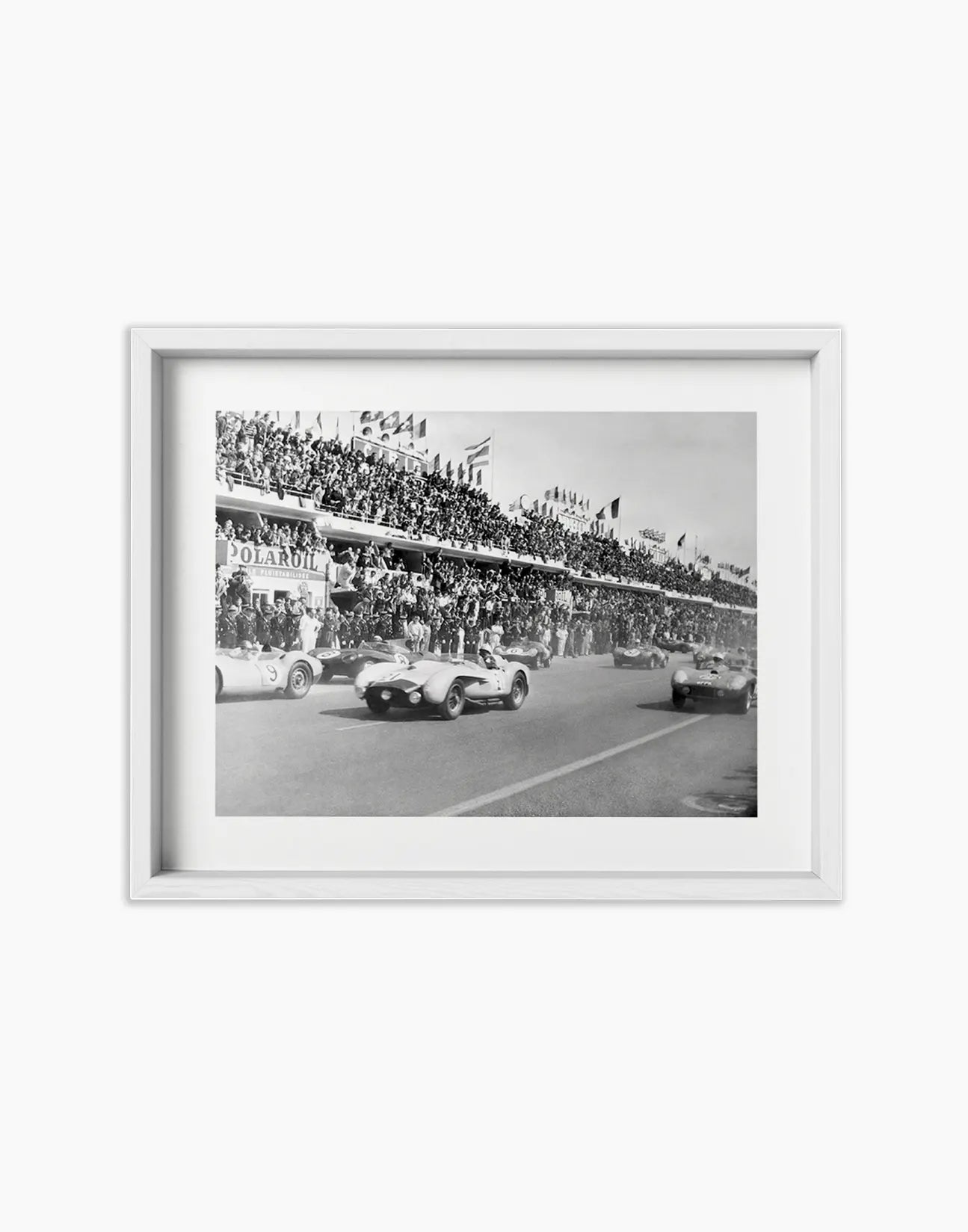 Partenza della 24 Ore di Le Mans, 1958 - Farabola Fotografia