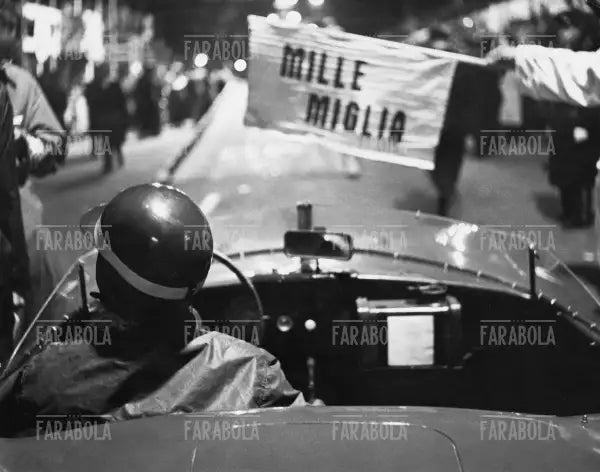 Partenza della Mille Miglia, 1957 - Farabola Immagine digitale