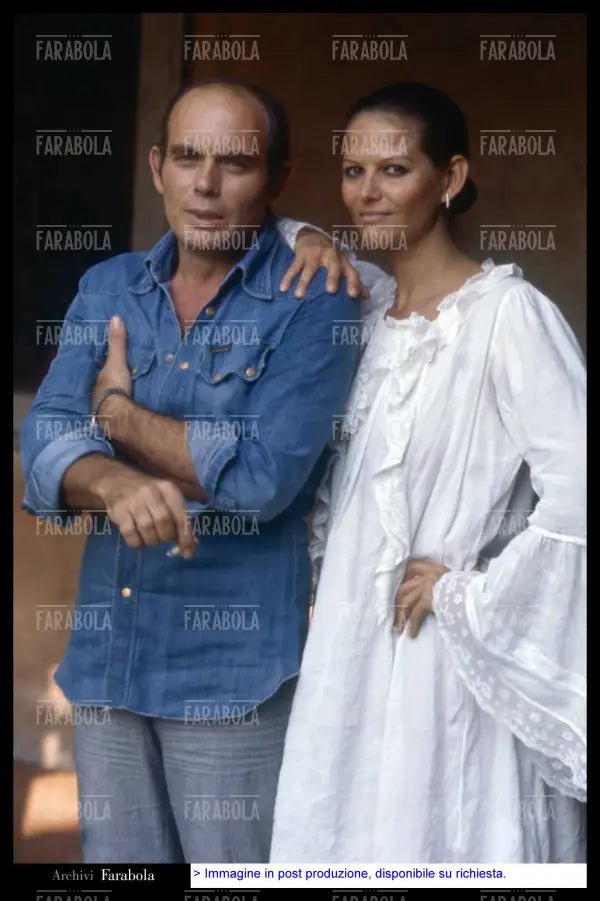 Pasquale Squitieri e Claudia Cardinale, anni 70 - Farabola Immagine digitale