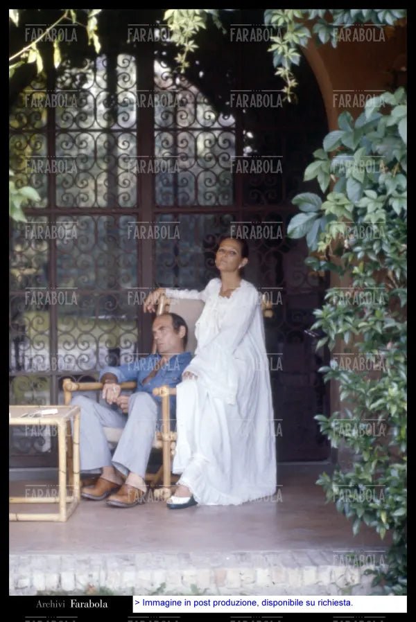 Pasquale Squitieri e Claudia Cardinale, anni 70 - Farabola Immagine digitale
