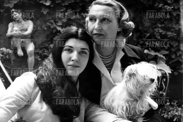Patrizia De Blanck, nuova valletta de Il Musichiere, 1958 - Farabola Immagine digitale
