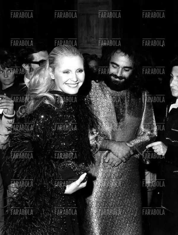 Patty Pravo con Demis, Festival di Venezia, 1971 - Farabola Immagine digitale