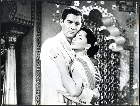 Paul Hubschmid e Debra Paget 1959 Ft 37072 - Stampa 20x30 cm - Farabola Stampa ai sali d'argento (anni 90)