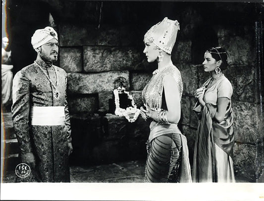 Paul Hubschmid e Debra Paget 1959 Ft 37075 - Stampa 20x30 cm - Farabola Stampa ai sali d'argento (anni 90)