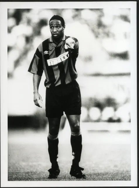 Paul Ince Inter 1995 - 1996 Ft 4512 - Stampa 24x18 cm - Farabola Stampa ai sali d'argento