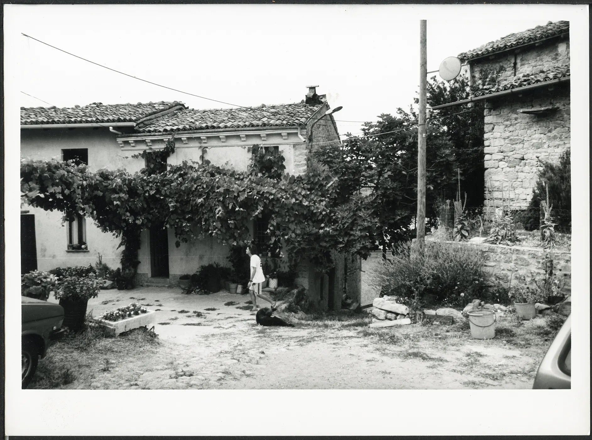 Pavia Piazzetta di Oramala 1990 Ft 36172 - Stampa 24x18 cm - Farabola Stampa ai sali d'argento